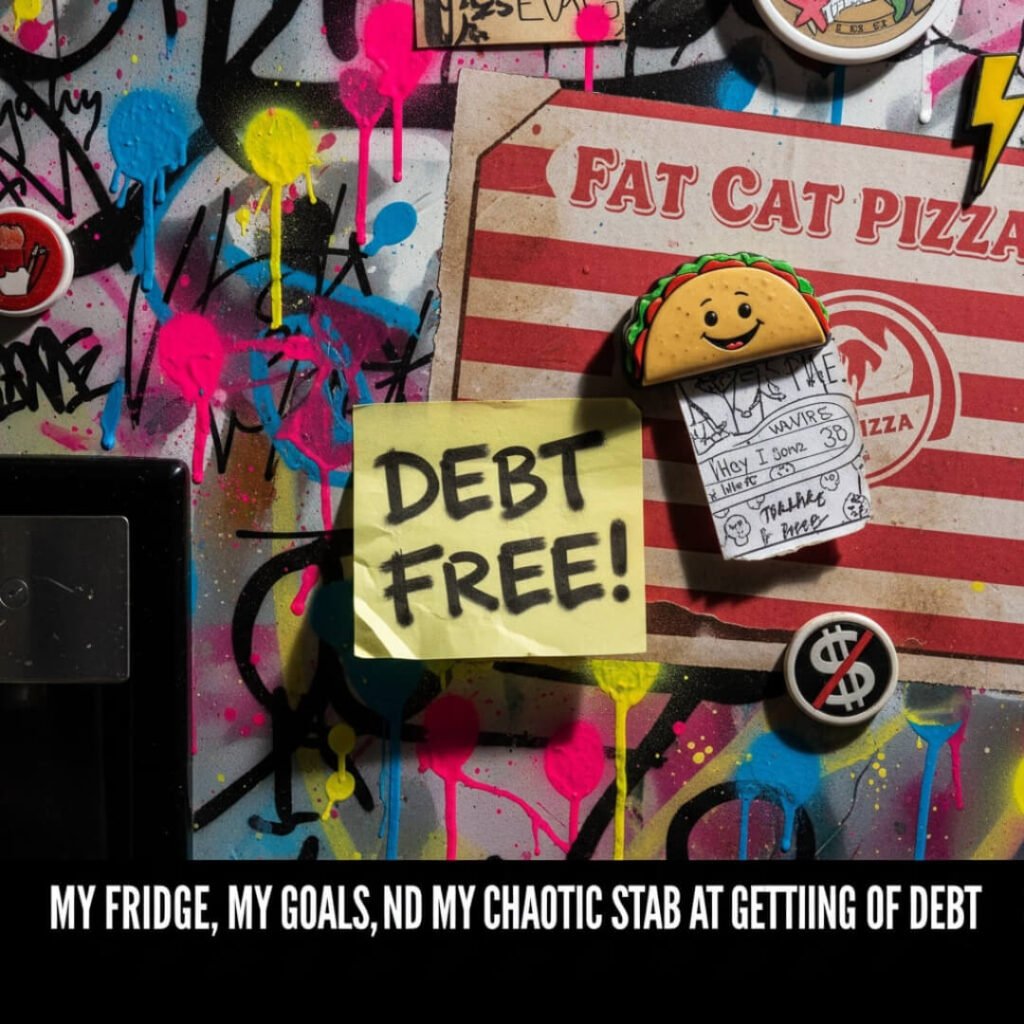 Fridge, goals, debt relief attempt.